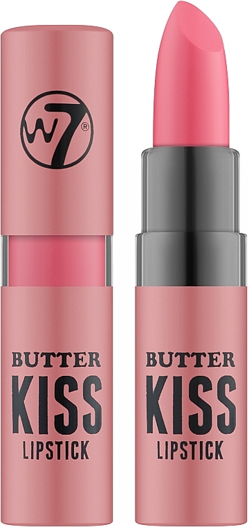 Pomadka do ust - W7 Butter Kiss Lips Pink — Zdjęcie N1