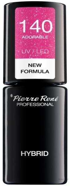 PRZECENA! Lakier do paznokci - Pierre Rene UV/LED Hybrid Color Polish New Formula * — Zdjęcie 140