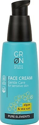 Krem do skóry wrażliwej - GRN Pure Elements Algae & Sea Salt Face Cream — Zdjęcie N1
