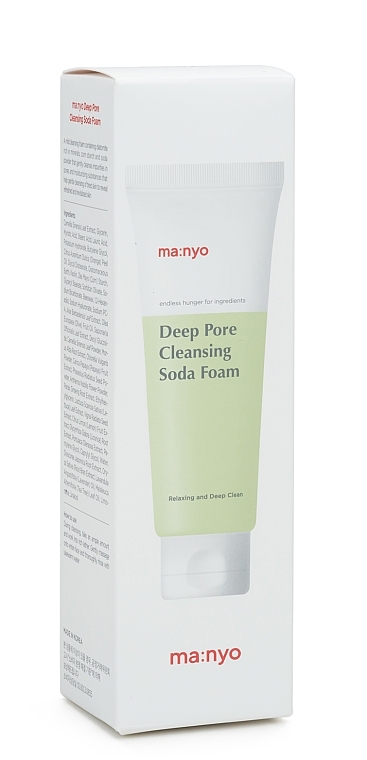 Głęboko oczyszczająca pianka do mycia twarzy - Manyo Factory Cleansing Soda Foam — Zdjęcie N3