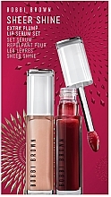 Zestaw - Bobbi Brown Sheer Shine Extra Plump Lip Serum Set (lip/serum 2x6ml) — Zdjęcie N2