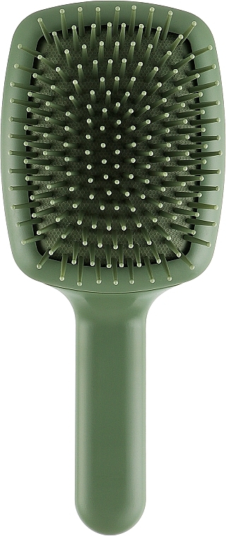 Szczotkę do włosów, zielone - Janeke Curvy Bag Pneumatic Hairbrush — Zdjęcie N1