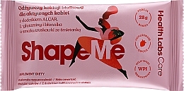 Odżywczy koktajl białkowy dla aktywnych kobiet Truskawka ze śmietanką - Health Labs Care ShapeMe — Zdjęcie N2