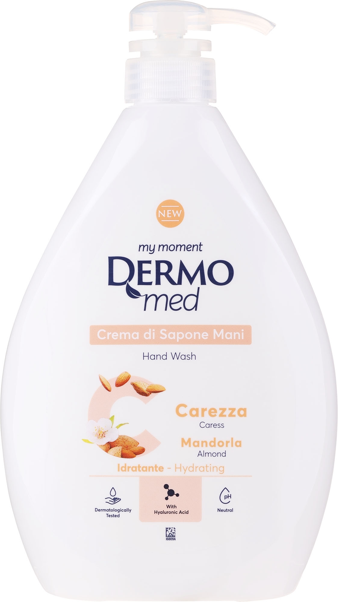 Kremowe mydło w płynie Masło karite i migdały - DermoMed Karite And Almond Cream Soap — Zdjęcie 1000 ml