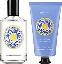 Benamor Iris Suprema - Zestaw (edc/100ml+h/cr/75ml) — Zdjęcie N1