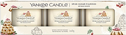 Mini świeczka zapachowa w szkle - Yankee Candle Spun Sugar Flurries Filled Votive — Zdjęcie N2