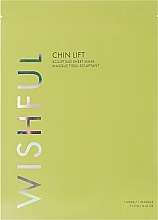 Maska liftingująca podbródek - Wishful Chin Lift Sculpting Sheet Mask  — Zdjęcie N1