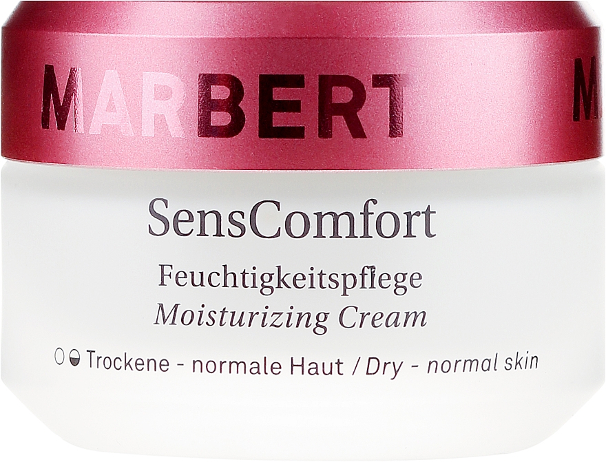 Nawilżający krem do twarzy - Marbert SensComfort — Zdjęcie N2