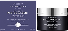 Krem z peptydami do twarzy - Institut Esthederm Intensive Pro-Collagen+ Face & Neck Cream — Zdjęcie N2