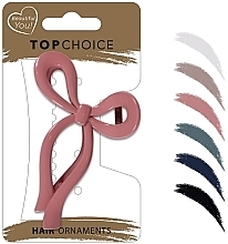 Spinka do włosów, 28342, szara - Top Choice Hair Ornaments — Zdjęcie N1