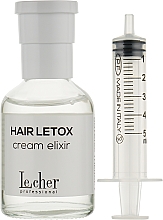 Zestaw ampułek do odbudowy włosów - Lecher Hair Letox (4x50ml + syringe) — Zdjęcie N3