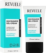 Żel-krem ​​do twarzy z niacynamidem - Revuele Niacinamide Gel-Cream — Zdjęcie N2