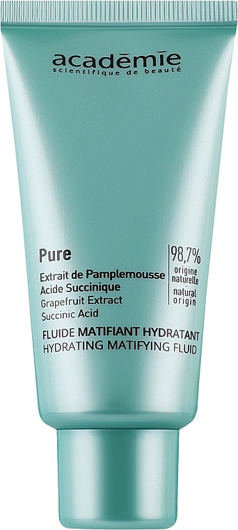 Nawilżający fluid matujący do twarzy - Academie Pure Hydrating Matifying Fluid — Zdjęcie N1