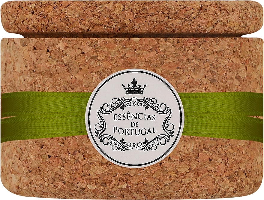 Naturalne mydło w kostce Eukaliptus - Essências de Portugal Tradition Jewel-Keeper Eucaliptus Soap (w pudełeczku z korka) — Zdjęcie N1