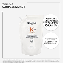 Nawilżający szampon-kąpiel do bardzo suchych włosów - Kerastase Nutritive Bain Satin Riche Shampoo (uzupełnienie) — Zdjęcie N4