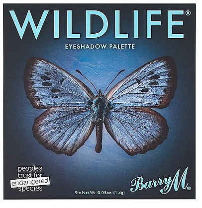 Paleta cieni do powiek - Barry M Cosmetics Wildlife Butterfly WLEP6 Eyeshadow Charity Palette — Zdjęcie N1