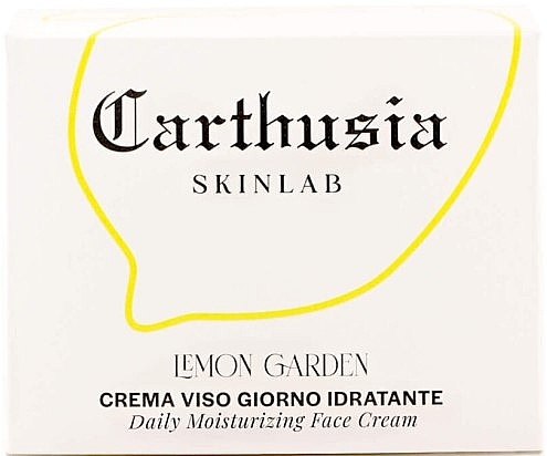 Nawilżający krem do twarzy na dzień - Carthusia Skinlab Lemon Garden Daily Moisturizing Face Cream — Zdjęcie N2