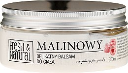 Kup Delikatne malinowy balsam do ciała - Fresh&Natural 