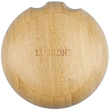 Bambusowa szczotka z włosiem dzika do masażu ciała - Lussoni Bamboo Natural Body Brush — Zdjęcie N3