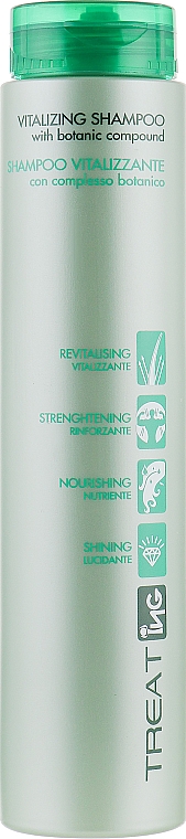 Wwzmocniający szampon do włosów - ING Professional Treat-ING Vitalizing Shampoo — Zdjęcie N1