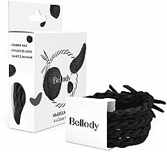 Kup Gumka do włosów, classic black, 4 szt. - Bellody Original Hair Ties