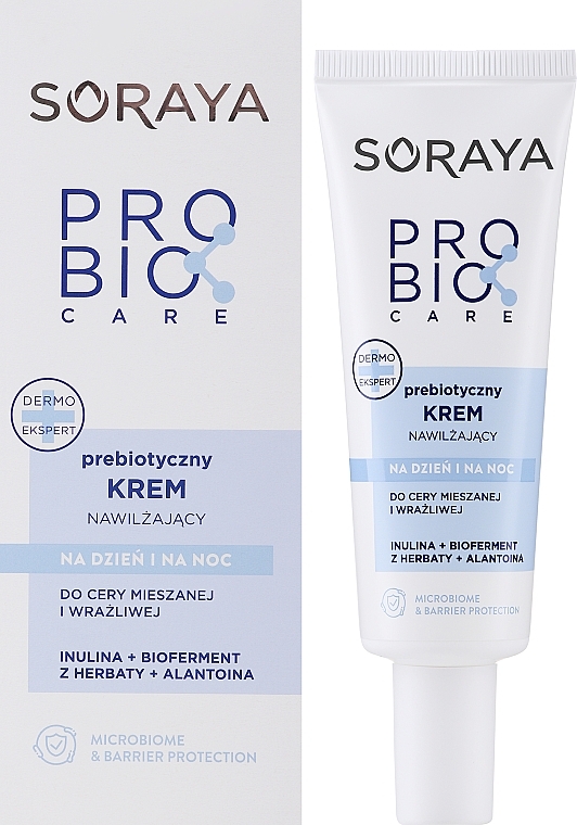 Probiotyczny krem nawilżający ​​do cery mieszanej i wrażliwej - Soraya Probio Care Face Cream — Zdjęcie N1