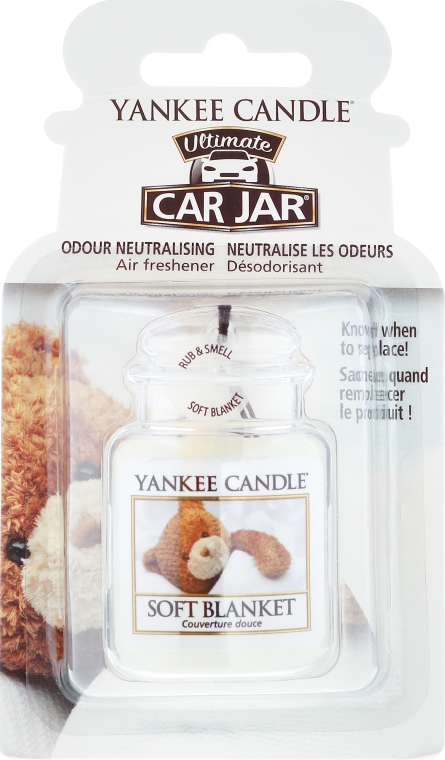 Zapach do samochodu - Yankee Candle Car Jar Ultimate Soft Blanket — Zdjęcie N1