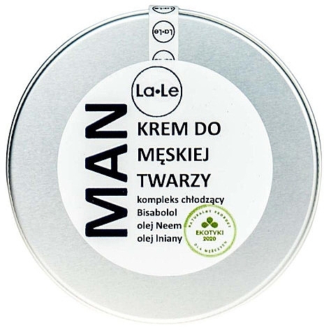 PRZECENA! Krem do twarzy dla mężczyzn - La-Le Face Cream Men * — Zdjęcie N1