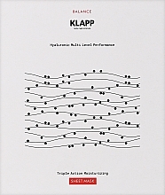 Kup Maska na twarz - Klapp Triple Action Moisturizing Sheet Mask