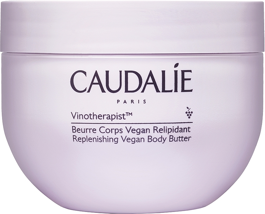 Wegańskie masło do ciała uzupełniające lipidy - Caudalie Vinotherapist Replenishing Vegan Body Butter — Zdjęcie N1