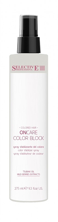 Spray stabilizujący kolor bez spłukiwania - Selective Professional OnCare Color Block Spray — Zdjęcie N1