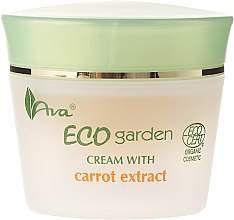 Certyfikowany organiczny krem z ekstraktem z marchwi 30+ - AVA Laboratorium Eco Garden — Zdjęcie N2