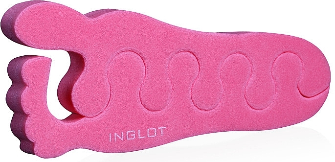 Separator na palce w kształcie stopy, różowy - Inglot Toe Separator — Zdjęcie N1