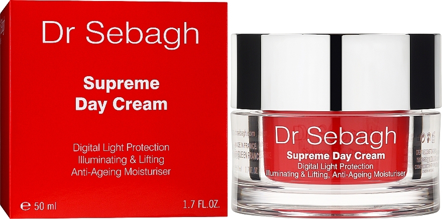 Głęboko rewitalizujący krem na dzień - Dr Sebagh Supreme Day Cream — Zdjęcie N2