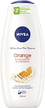 Pielęgnujący żel pod prysznic Pomarańcza i olej z awokado - NIVEA Care & Orange — Zdjęcie N2