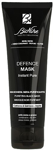 Oczyszczająca maska do cery trądzikowej - BioNike Defence Mask Insant Pure — Zdjęcie N1