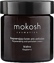 Regenerujący krem anti-pollution do twarzy - Mokosh Cosmetics Malina — Zdjęcie N1