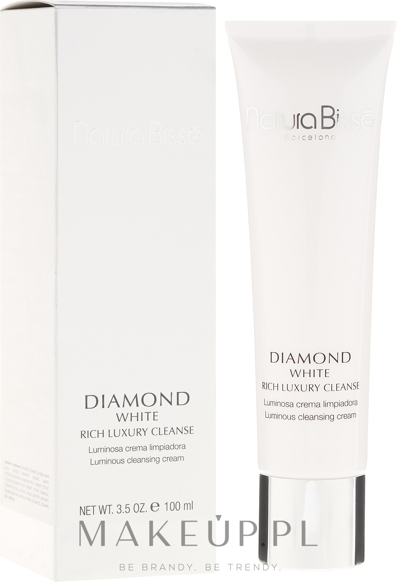 Rozświetlający krem oczyszczający do twarzy - Natura Bissé Diamond White Rich Luxury Cleanser — Zdjęcie 100 ml