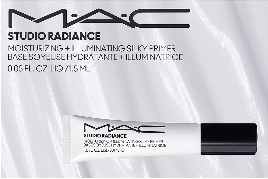 Nawilżający primer do twarzy - MAC Studio Radiance Moisturizing & Illuminating Silky Face Primer (próbka) — Zdjęcie N1