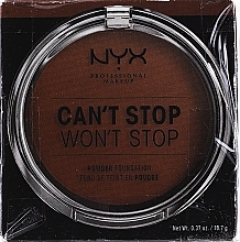 PRZECENA! Podkład w pudrze do twarzy - NYX Professional Makeup Can’t Stop Won’t Stop Powder Foundation * — Zdjęcie N2