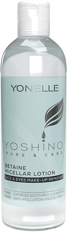 PREZENT! Betainowy płyn micelarny - Yonelle Yoshino Pure&Care Betaine Micellar Lotion — Zdjęcie N1