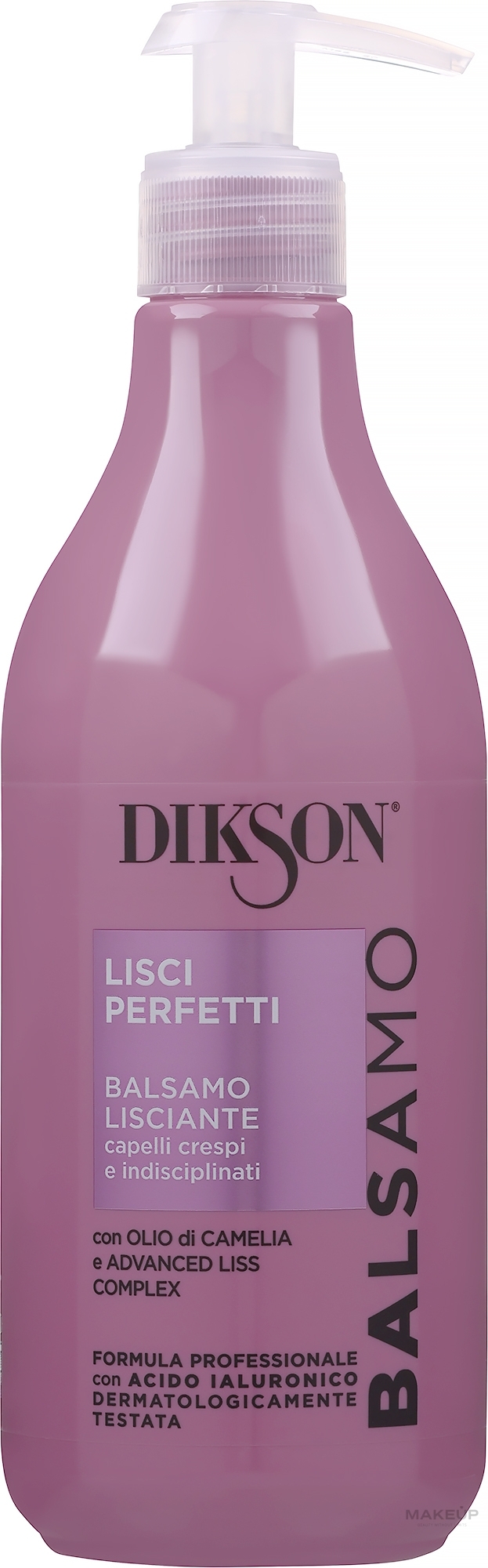 Balsam do gładkich włosów - Dikson Lisci Perfetti Balm — Zdjęcie 500 ml