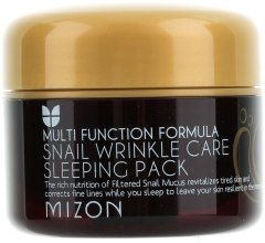 Kup Maska przeciwzmarszczkowa na noc ze śluzem ślimaka - Mizon Multi Function Formula Snail Wrinkle Care Sleeping Pack