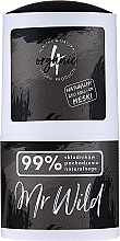 Kup Naturalny dezodorant w kulce dla mężczyzn Cyprysowo-imbirowy - 4Organic Mr Wild Natural Deo Roll-On
