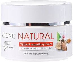 Odżywczy krem do twarzy z olejem ze słodkich migdałów - Bione Cosmetics Bio Original Natural Nourishing Almond Cream — Zdjęcie N2