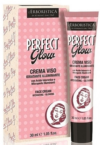 Nawilżający krem do twarzy - Athena's L'Erboristica Vintage Perfect Glow — Zdjęcie N1