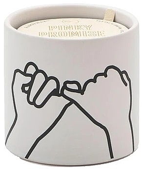 Świeca zapachowa - Paddywax Impressions Ceramic Candle Pinky Promise White Wild Fig & Cedar — Zdjęcie N1