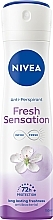 Antyperspirant w sprayu dla kobiet - NIVEA Fresh Sensation Antiperspirant Antibacterial — Zdjęcie N1