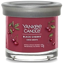 Świeca zapachowa w szkle Black Cherry - Yankee Candle Singnature  — Zdjęcie N1