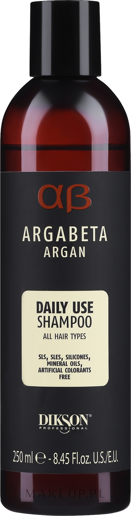 Arganowy szampon do wszystkich rodzajów włosów do codziennego stosowania - Dikson Argabeta Argan Daily Use Shampoo — Zdjęcie 250 ml